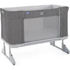 Приставная детская кроватка Chicco Next2Me Forever (moon grey)