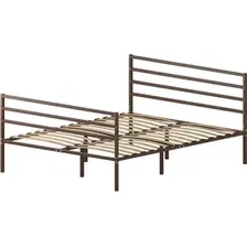 Кровать Домаклево Металика Г4+Г3 180х200 (коричневый)