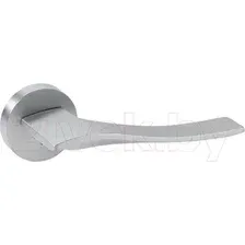 Ручка дверная VELA Prima Комета (белое серебро)