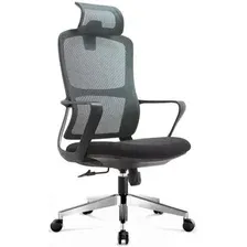 Кресло SitUp POINT BLACK chrome (сетка Black/ Black)