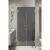 Душевая дверь MaybahGlass 195x101 MGD-471-2 (графит матовый/бронза)