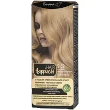Краска для волос HAIR Happiness 9.32, светлый бежевый блондин.