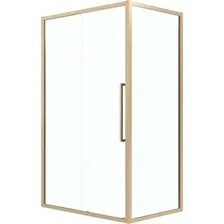 Душевой уголок Grossman Cosmo 100x90x195 120.K33.02.1090.32.00 (золото сатин/стекло прозрачное)