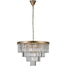 Подвесная люстра LOFT IT Prism Clear 10019/600C Gold