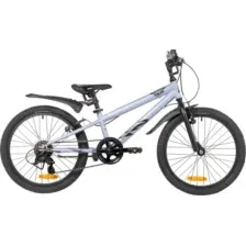 Детский велосипед Novatrack Racer 20 / 20SH6V.RACER.GR6 (серый)