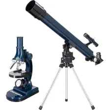 Набор для опытов Levenhuk Discovery Scope 2 с книгой 77821