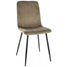 Стул Signal ALAN (Алан) Velvet Bluvel 77 оливковый/черный