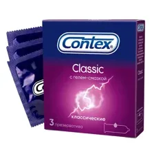 Презервативы из натурального латекса Contex® Classic 3шт