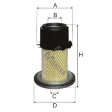 Фильтр воздушный MFILTER A1064