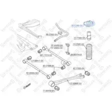 опора амортизатора переднего левого! Fiat Scudo,Citroen Evasion all 95 12-17368-SX STELLOX