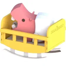 Игрушка-конструктор Halftoys Baby Animal Бегемот HAB005