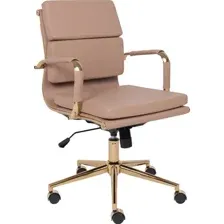 Кресло AksHome INDIGO (Индиго) LB кофейный/золотой