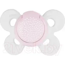 Пустышка Chicco Physio Comfort Снежок / 00074911110000.2 (розовый)