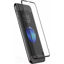 Защитное стекло для телефона Case 3D Rubber для iPhone 6 Plus / 7 Plus / 8 Plus (черный)
