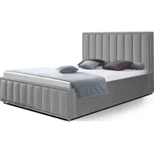 Кровать ФорестДекоГрупп Стелла 2 140x200 с ПМ и бельевым ящиком (Veluta Lux 51)