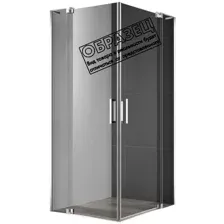 Душевой уголок Cezares SLIDER-AH-2-90/100-100/110-GRIGIO-BORO