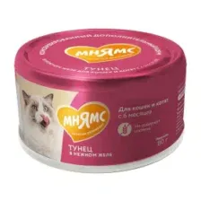 Мнямс Тунец в нежном желе для кошек и котят 80 г