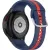 Ремешок Rumi Sport Line силиконовый для Samsung Galaxy Watch4/5/6 (20 мм, синий/красный)