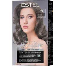 Крем-краска для волос Estel Color Signature 6/71 (коричневый перлам)