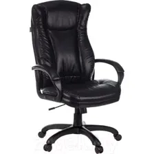 Кресло офисное Бюрократ CH-879N (черный Leather Venge Black)