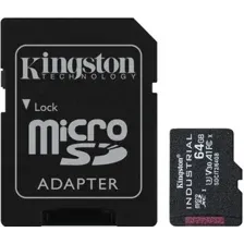 Карта памяти Kingston Industrial microSDXC 64GB SDCIT2/64GB (с адаптером)