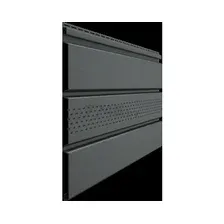 Софит DOCKE Standard с центральной перфорацией Графит 3 м (PSSF-1165)