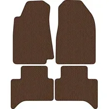 Комплект ковриков для авто Alicosta Chevrolet TrailBlazer II (suv / GM800) 2012 - 2015 (коричневый, сота)