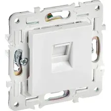 Розетка IEK Skandy SK-K10-2-K01 (арктический белый)