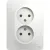 Розетка Schneider Electric Glossa GSL000120 (белый)