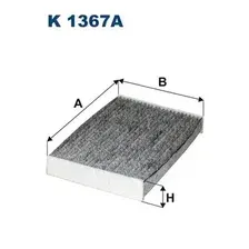 Фильтр, воздух во внутренном пространстве FILTRON K1367A
