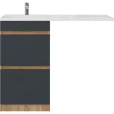 Onika Тумба с умывальником Милтон 58 105806 + Madera Kamilla 120 R