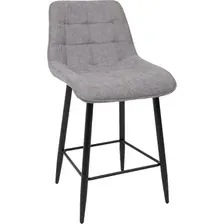 Стул AksHome Baron (серый микровелюр CD2302-26/черный)