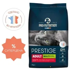 Корм Flatazor Prestige Adult Multi Cat (Птица и овощи) для кошек 10 кг