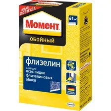 Клей для обоев Момент Флизелин (470г)