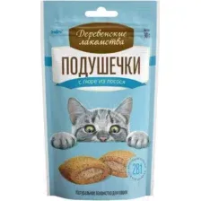 Подушечки с пюре из лосося для кошек 30 г