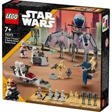 Конструктор LEGO Star Wars 75372 Боевой набор Клон-солдат и боевой дроид