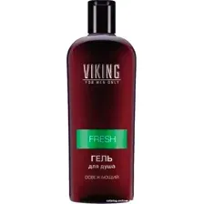 Гель для душа освежающий "Fresh" VIKING, 300 мл