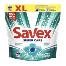 Капсулы для стирки Savex Extra Fresh Caps  (42шт)