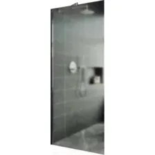 Душевая стенка MaybahGlass 195x119 MGD-688-5у (сатин стекло/хром матовый)