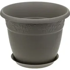 Вазон Idea Рябина М3059 (французcкий серый)