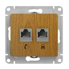 Розетка компьютерная Schneider Electric Glossa GSL000585KK