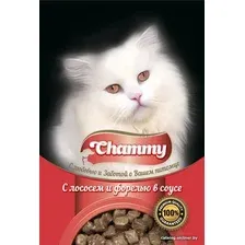Пресервы Chammy с лососем и форелью в соусе 85 г