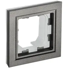 Рамка для выключателей и розеток IEK Brite BR-M12-44-K45 (темная бронза)