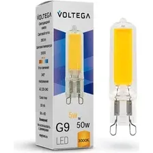 Светодиодная лампа Voltega Simple 7181 Capsule 5W 3000K G9