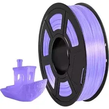 Филамент NV Print NV-3D-TPU-TRANS-PURPLE (1.75мм, 500г, прозрачный/фиолетовый)