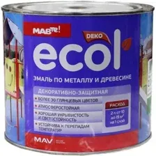 Эмаль Ecol ПФ-115 2л (голубой)