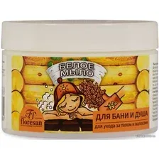  Floresan Мыло натуральное таежное белое 450 г