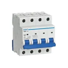 Выключатель автоматический Chint NB1-63 4P 63A 6кА х-ка C (DB) (R)