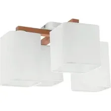 Люстра AksHome Quadro 4xE27 (белый)