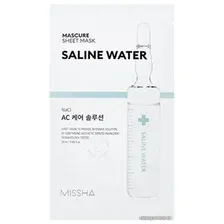 Маска для лица Missha Маска Mascure AC Care Solution Sheet Mask Saline Water 28 мл